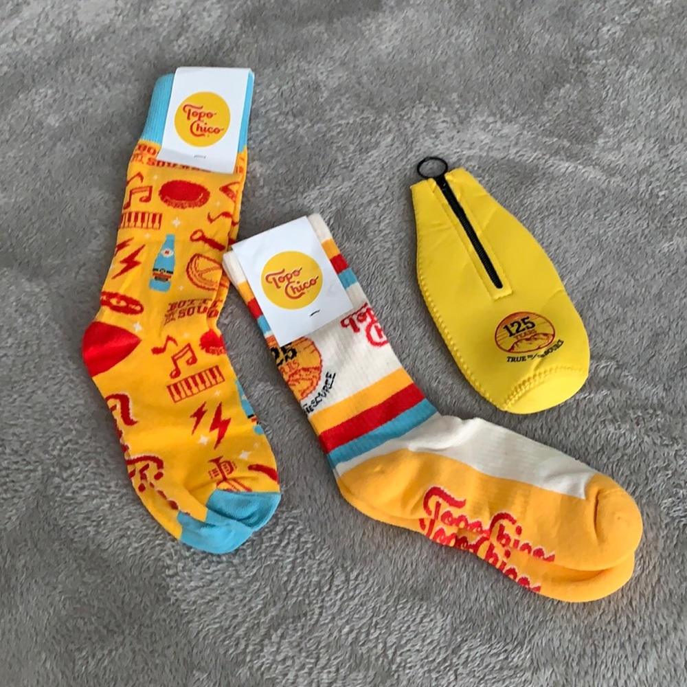 LAST ONE!! Limited Edition NEW Topo Chico Socks